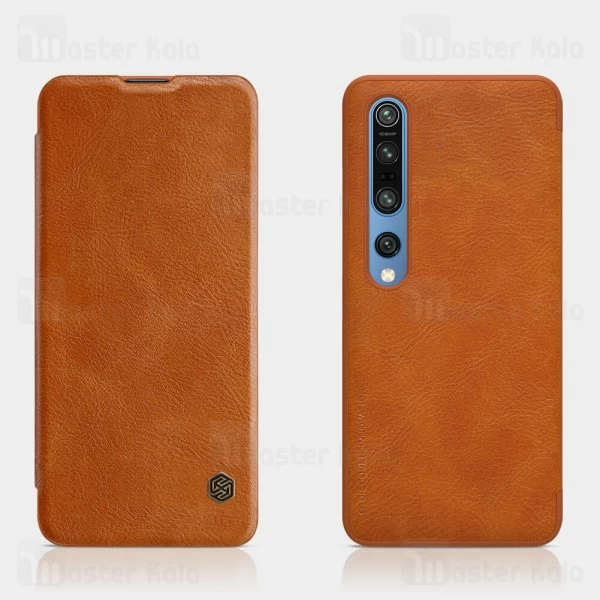 کیف چرمی Xiaomi Mi 10 / Mi 10 Pro 5G Nillkin Qin Leather Case