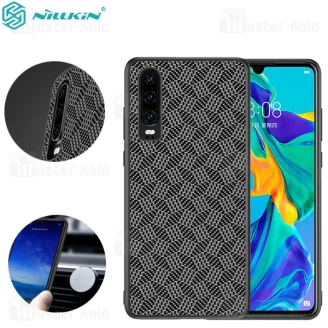 قاب فیبر کربنی نیلکین هواوی Huawei P30 Nillkin Synthetic Fiber Plaid