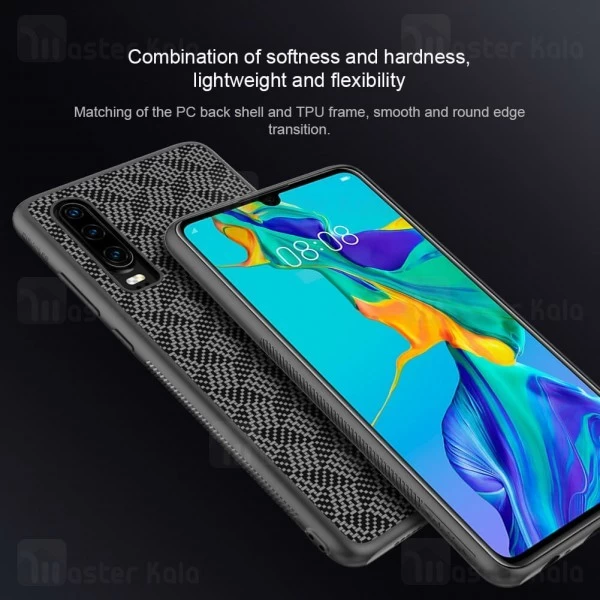 قاب نیلکین Huawei P30 Nillkin Synthetic Fiber Plaid Case