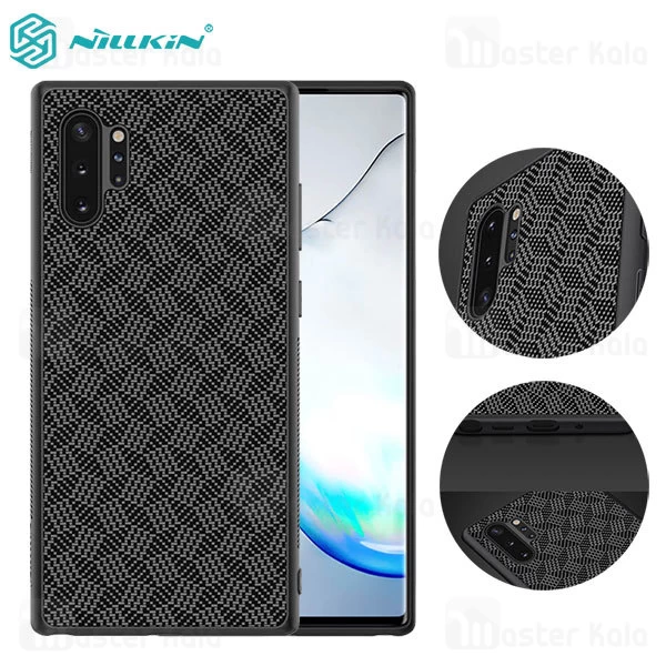قاب فیبر کربنی نیلکین سامسونگ Samsung Galaxy Note 10 Plus Nillkin Synthetic Fiber Plaid
