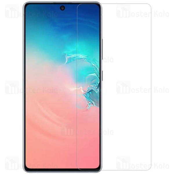 محافظ صفحه شیشه ای نیلکین سامسونگ Samsung Galaxy S10 Lite Nillkin H+ Pro + محافظ لنز