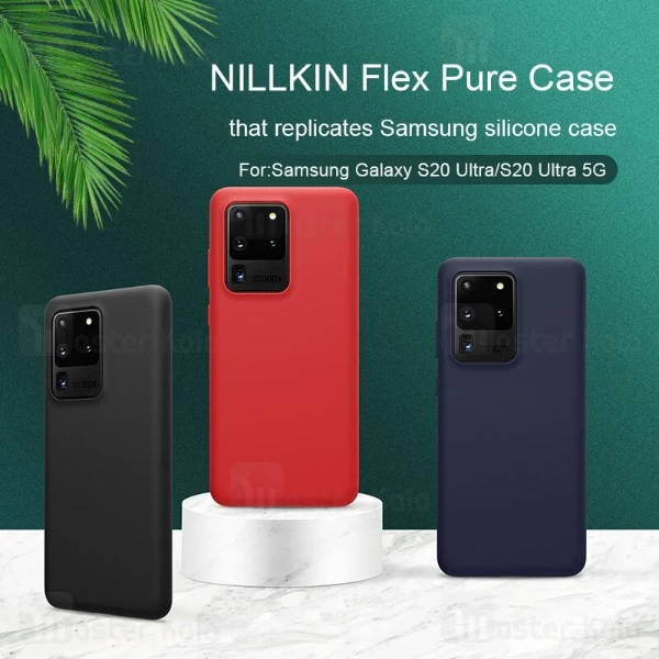 قاب سیلیکونی نیلکین سامسونگ Samsung Galaxy S20 Ultra Nillkin Flex PURE Case
