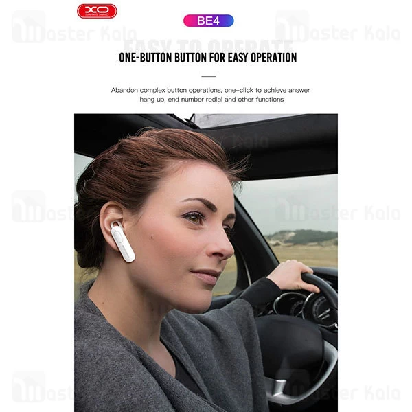 هندزفری تک گوش بلوتوث XO BE4 Single Earbud