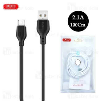 کابل  میکرو یو اس بی ایکس او XO NB103 Data Charging Cable توان 2.1 آمپر