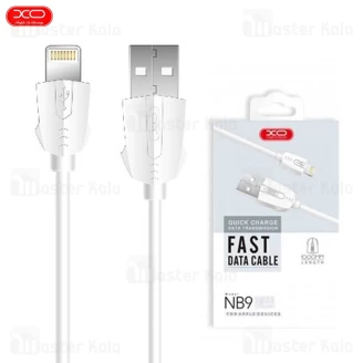 کابل لایتنینگ ایکس او XO NB9 Data Charging Cable توان 2.4 آمپر