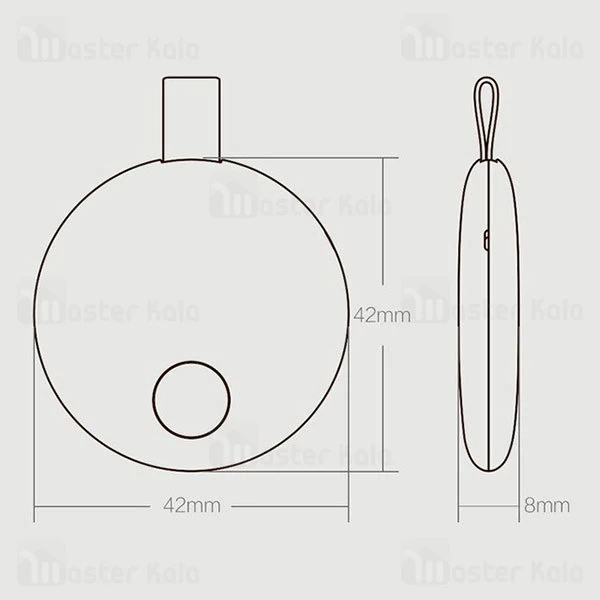 ردیاب بلوتوث مینی شیائومی Xiaomi RW01MN Ranres Intelligent Anti-lost Device