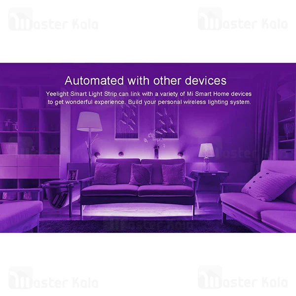 چراغ LED ریسه ای هوشمند شیائومی Xiaomi Yeelight YLDD04YL LED Smart Strip Light طول 2 متر