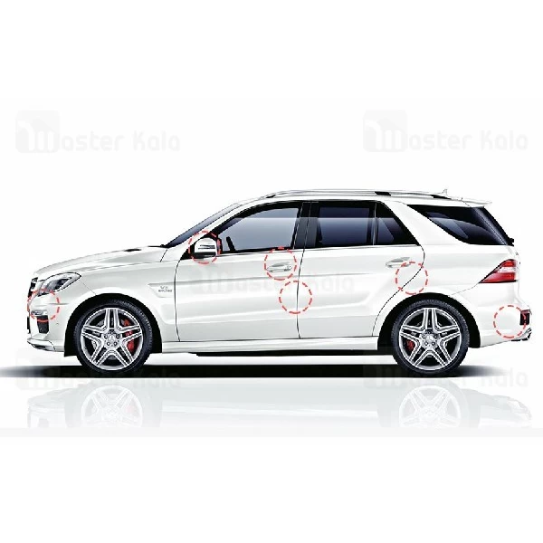 پک 4 تایی ضربه گیر خودرو بیسوس Baseus Airbag Bumper Strip CRFZT-A02