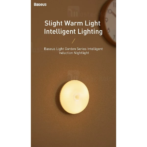 چراغ هوشمند بیسوس Baseus Light Garden Nightlight DGYUA-LA02 دارای سنسور نور و حرکت