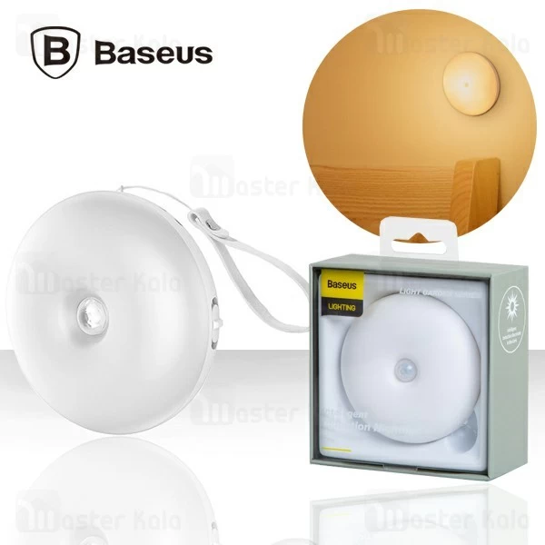 چراغ هوشمند بیسوس Baseus Light Garden Nightlight DGYUA-LA02 دارای سنسور نور و حرکت