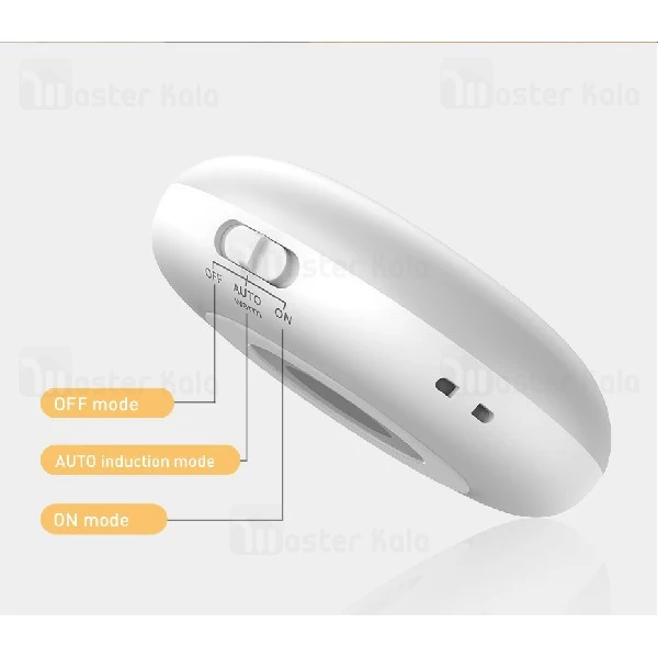 چراغ هوشمند بیسوس Baseus Light Garden Nightlight DGYUA-LA02 دارای سنسور نور و حرکت