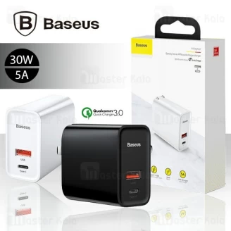 شارژر دیواری بیسوس Baseus Speedy PPS QC3.0 5A Charger CCFS-B01 سوپر شارژ 30 وات
