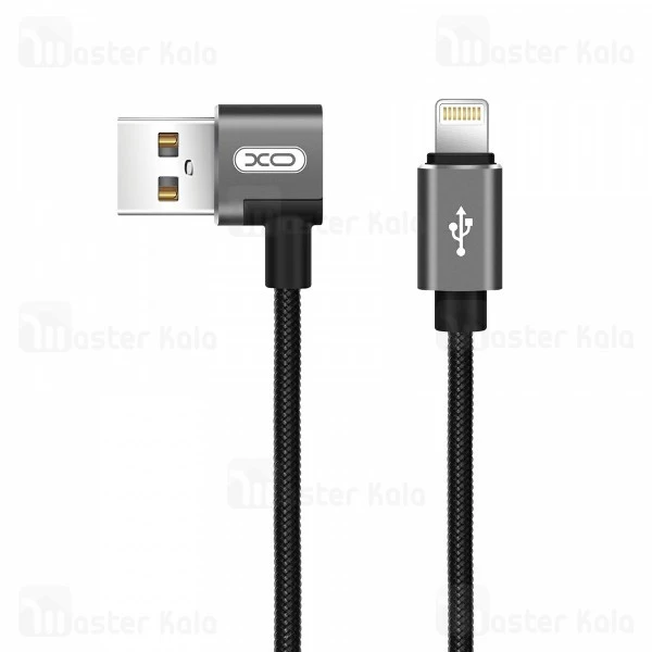 کابل لایتنینگ ایکس او XO NB31 Elbow Data Charging Cable توان 2.4 آمپر