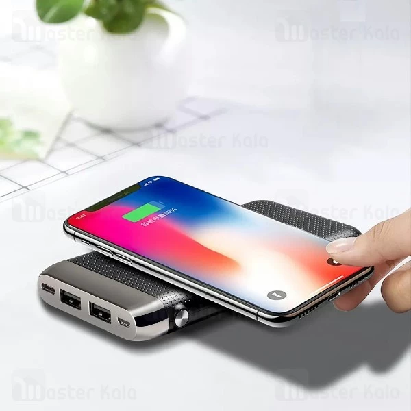 پاوربانک وایرلس 10000 ایکس او XO PB60 Wireless Power Bank توان 2 آمپر