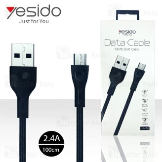 کابل میکرو یو اس بی یسیدو Yesido CA-T4 Data Charging Cable توان 2.4 آمپر