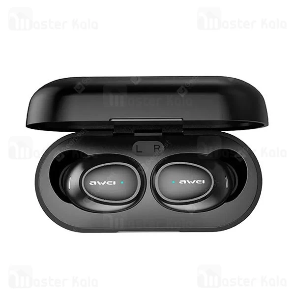 هندزفری بلوتوث دو تایی اوی AWEI T16 Bluetooth Earphone به همراه داک شارژ