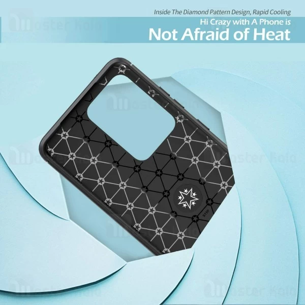 قاب ژله ای طرح چرم انگشتی سامسونگ Samsung Galaxy S20 Ultra AutoFocus Magnetic Ring