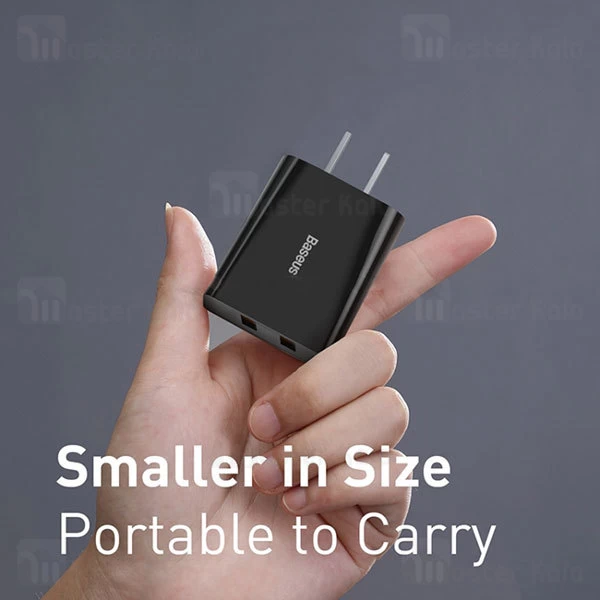 شارژر دیواری بیسوس Baseus Speed Mini QC Dual U CN CCFS-Q01 توان 18 وات