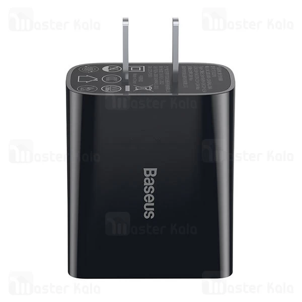 شارژر دیواری بیسوس Baseus Speed Mini QC Dual U CN CCFS-Q01 توان 18 وات