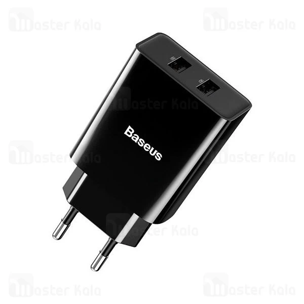 شارژر دیواری بیسوس Baseus Speed Mini Dual U Charger 10.5W CCFS-R01 توان 2.1 آمپر