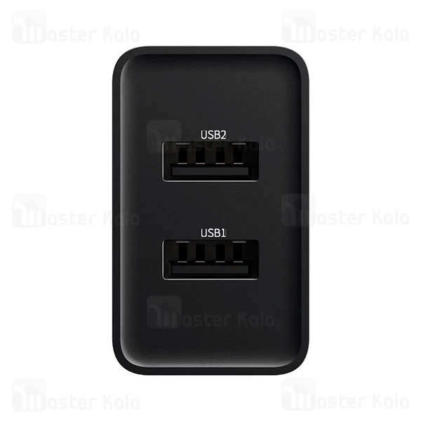 شارژر دیواری بیسوس Baseus Speed Mini Dual U Charger 10.5W CCFS-R01 توان 2.1 آمپر