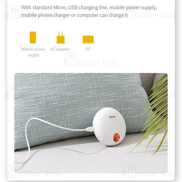 خوشبو کننده هوا بیسوس Baseus Flower shell Portable Aromatherapy Diffuser SUXUN-HB02