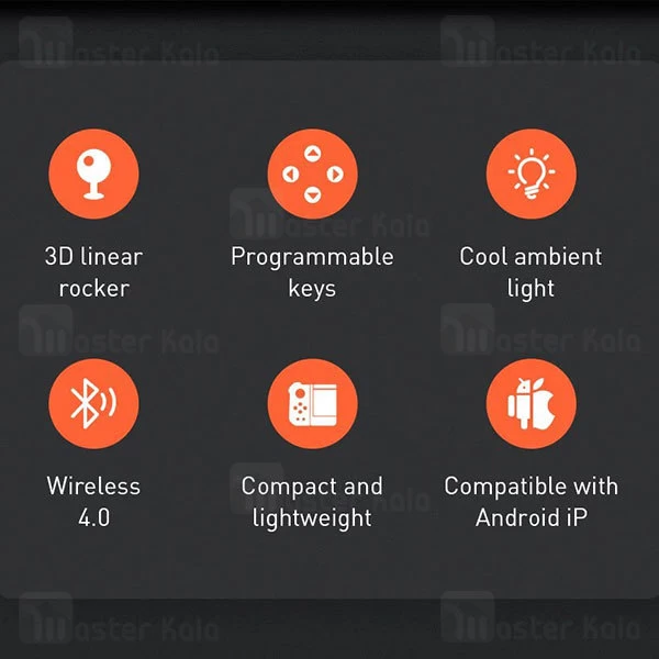 دسته بازی موبایل بیسوس Baseus GMGA05-01 One-Handed Gamepad