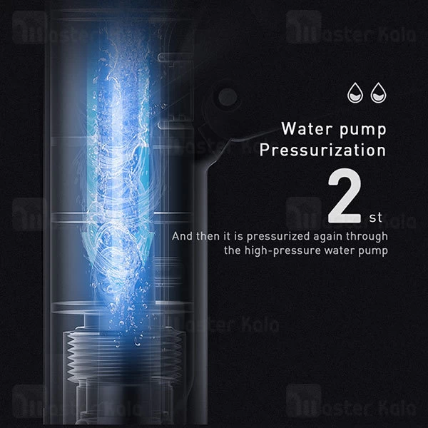 شلنگ و نازل کارواش Baseus Simple Life Car Wash Spray Nozzle 30m CRXC01-C01