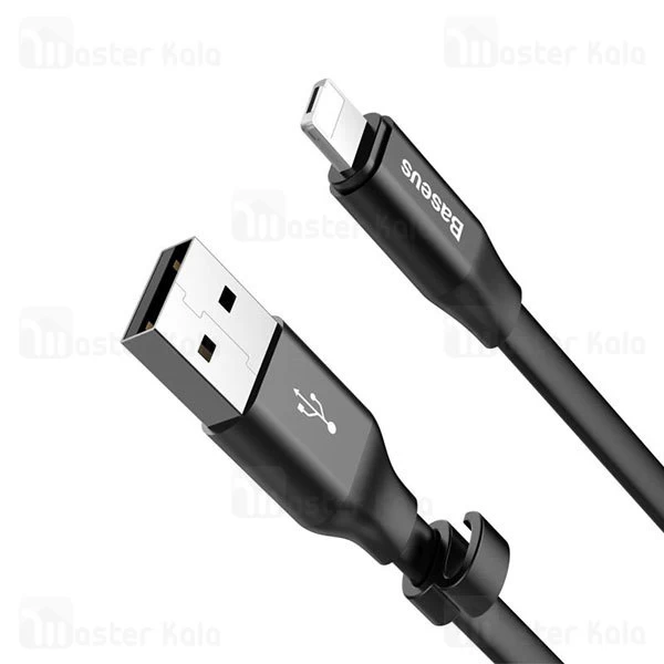 کابل دو کاره بیسوس Baseus Two-in-one Portable Cable 23Cm CALMBJ-01 میکرو و لایتنینگ