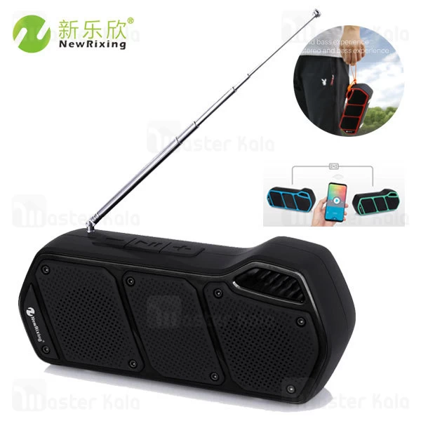 اسپیکر بلوتوث NewRixing NR-5011 FM دارای درگاه USB و رم