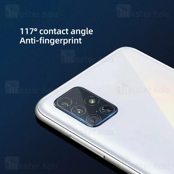 پک دوتایی محافظ لنز دوربین نیلکین Samsung Galaxy A71 InvisiFilm Camera Protector