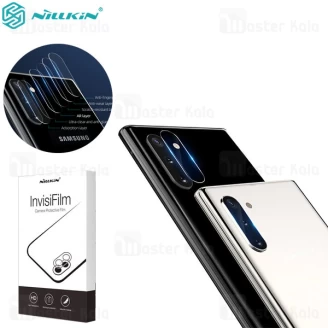 پک دوتایی محافظ لنز دوربین نیلکین Samsung Galaxy Note 10 Plus InvisiFilm Camera Protector