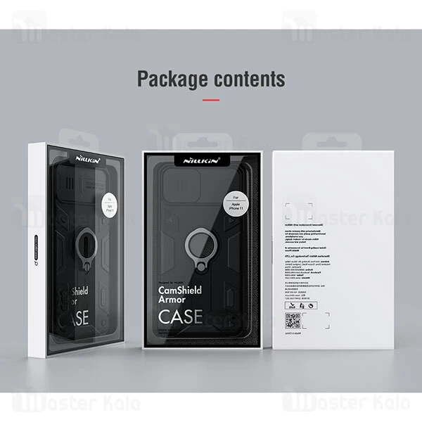 گارد محافظ ضد ضربه نیلکین Apple iPhone 11 Nillkin CamShield Armor Case دارای محافظ دوربین