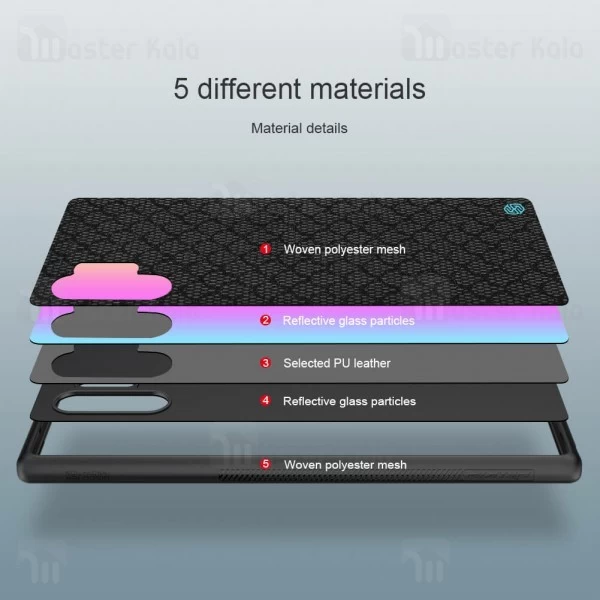 قاب محافظ رفلکسی نیلکین سامسونگ Samsung Galaxy Note 10 Plus Nillkin Twinkle