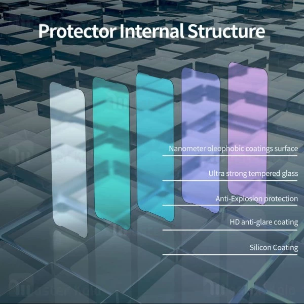 گلس نیلکین Xiaomi Black Shark 3 Pro Nillkin H+ Pro Glass Screen Protector