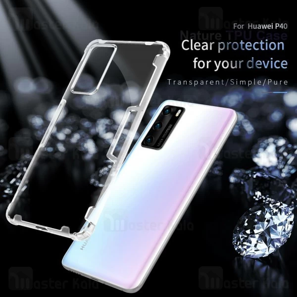 قاب ژله ای ضد ضربه Huawei P40 Nillkin Nature TPU Case