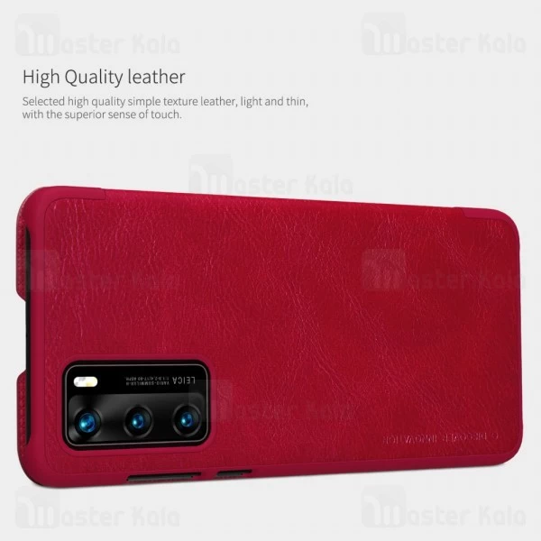 کیف چرمی Huawei P40 Nillkin Qin Leather Case