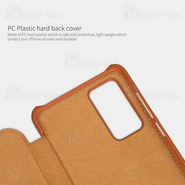 کیف چرمی Huawei P40 Nillkin Qin Leather Case
