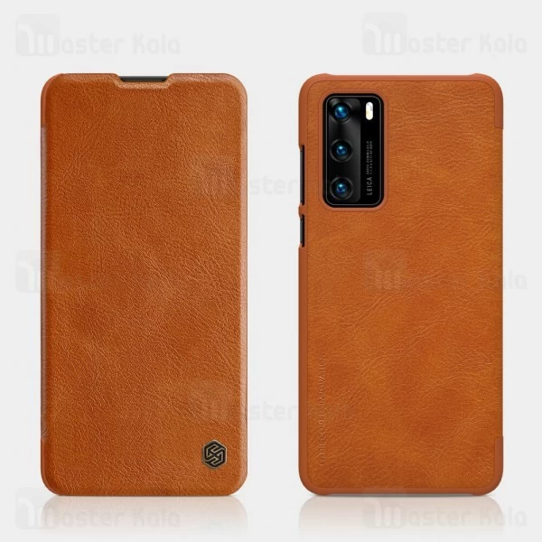 کیف چرمی Huawei P40 Nillkin Qin Leather Case