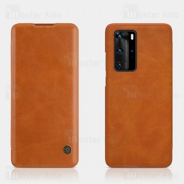 کیف چرمی Huawei P40 Pro Nillkin Qin Leather Case