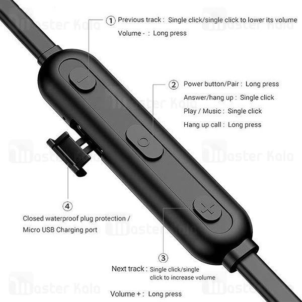 هندزفری بلوتوث گردنی پرودا Remax Proda PD-BN600 سری مگنتی