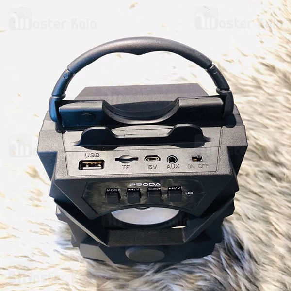 اسپیکر بلوتوث پرودا Remax Proda PD-S500 Xunshen 5Wدارای درگاه USB و رم
