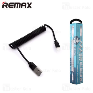 کابل لایتنینگ ریمکس Remax RC-117i Radiance Pro توان 2.4 آمپر و طراحی تلفنی