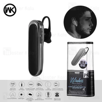 هندزفری بلوتوث تک گوش دبلیو کی WK P5 Bluetooth Earphone