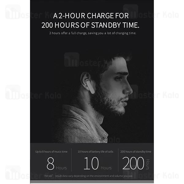 هندزفری بلوتوث تک گوش دبلیو کی WK P5 Bluetooth Earphone