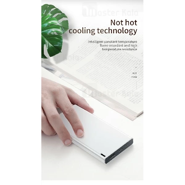 پاوربانک 10000 میلی آمپر بیسوس Baseus Choc PPALL-QK1G Power Bank توان 2 آمپر