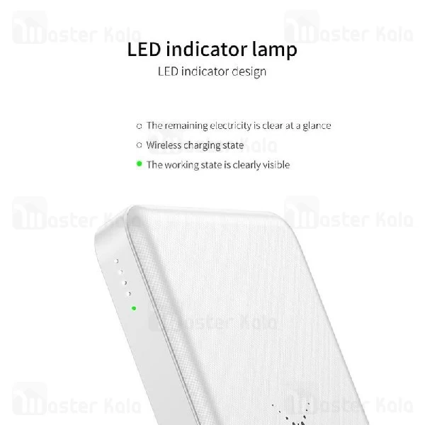 پاوربانک وایرلس 10000 میلی آمپر بیسوس Baseus M36 PPALL-M3601 Wireless Charger