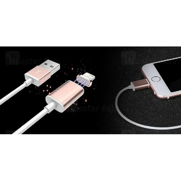کابل مگنتی لایتنینگ ارلدام Earldom ET-MC06 Magnetic Cable توان 2.4 آمپر