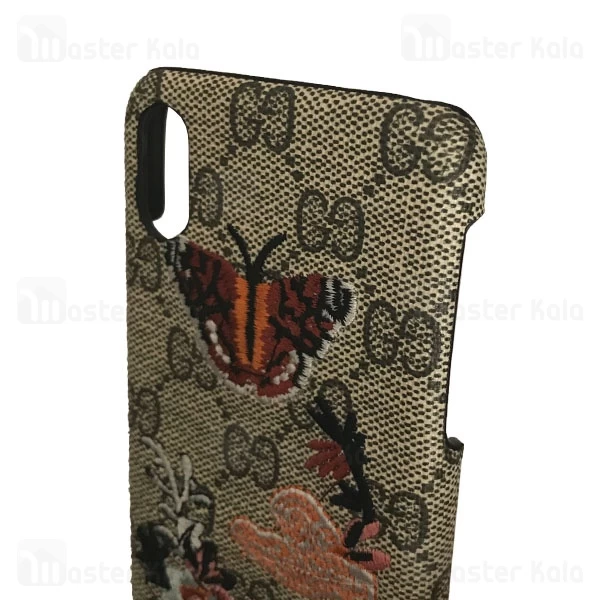 قاب فانتزی آیفون Apple iPhone X / XS GUCCI طرح پروانه ای