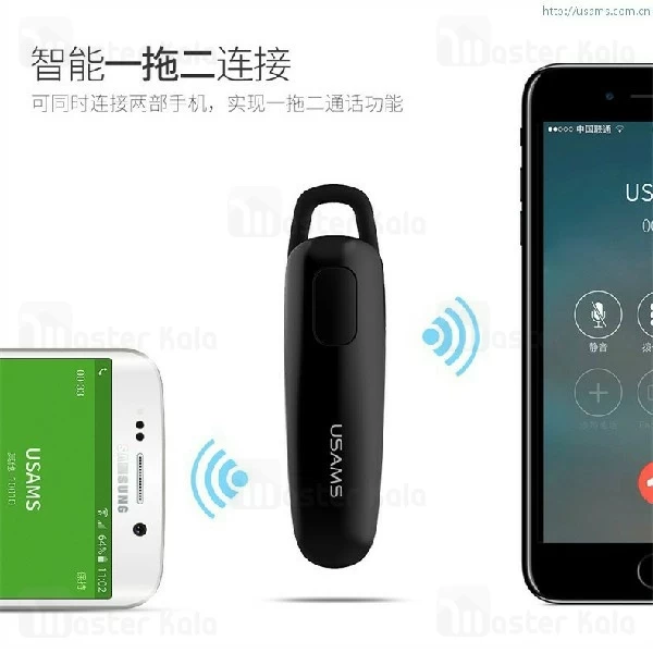هندزفری بلوتوث تک گوش USAMS US-LK001 Wireless Earphone